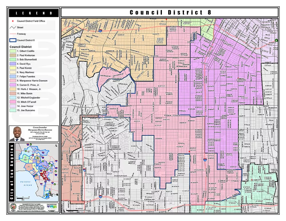 council district 8 map